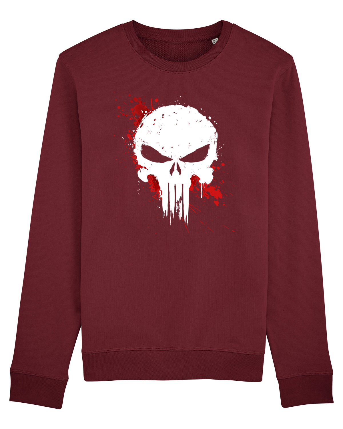 Bluză mânecă lungă Unisex Rise Burgundy
