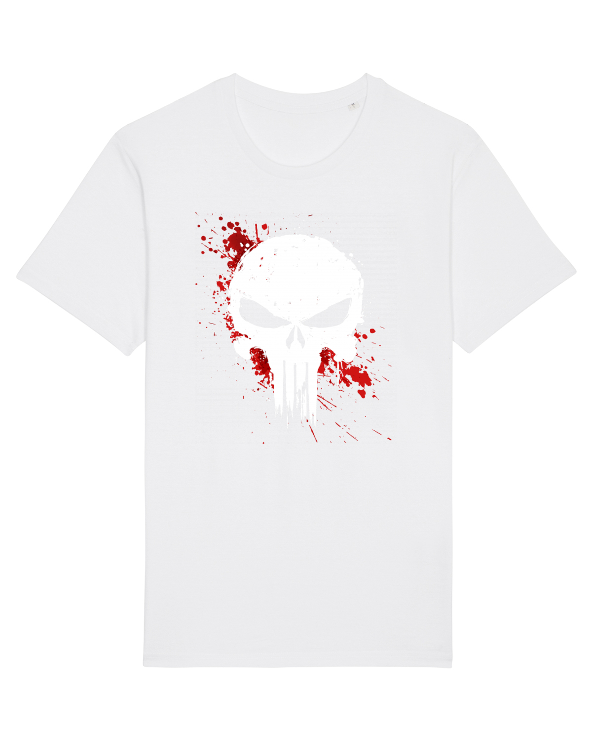 Tricou mânecă scurtă Unisex Rocker White