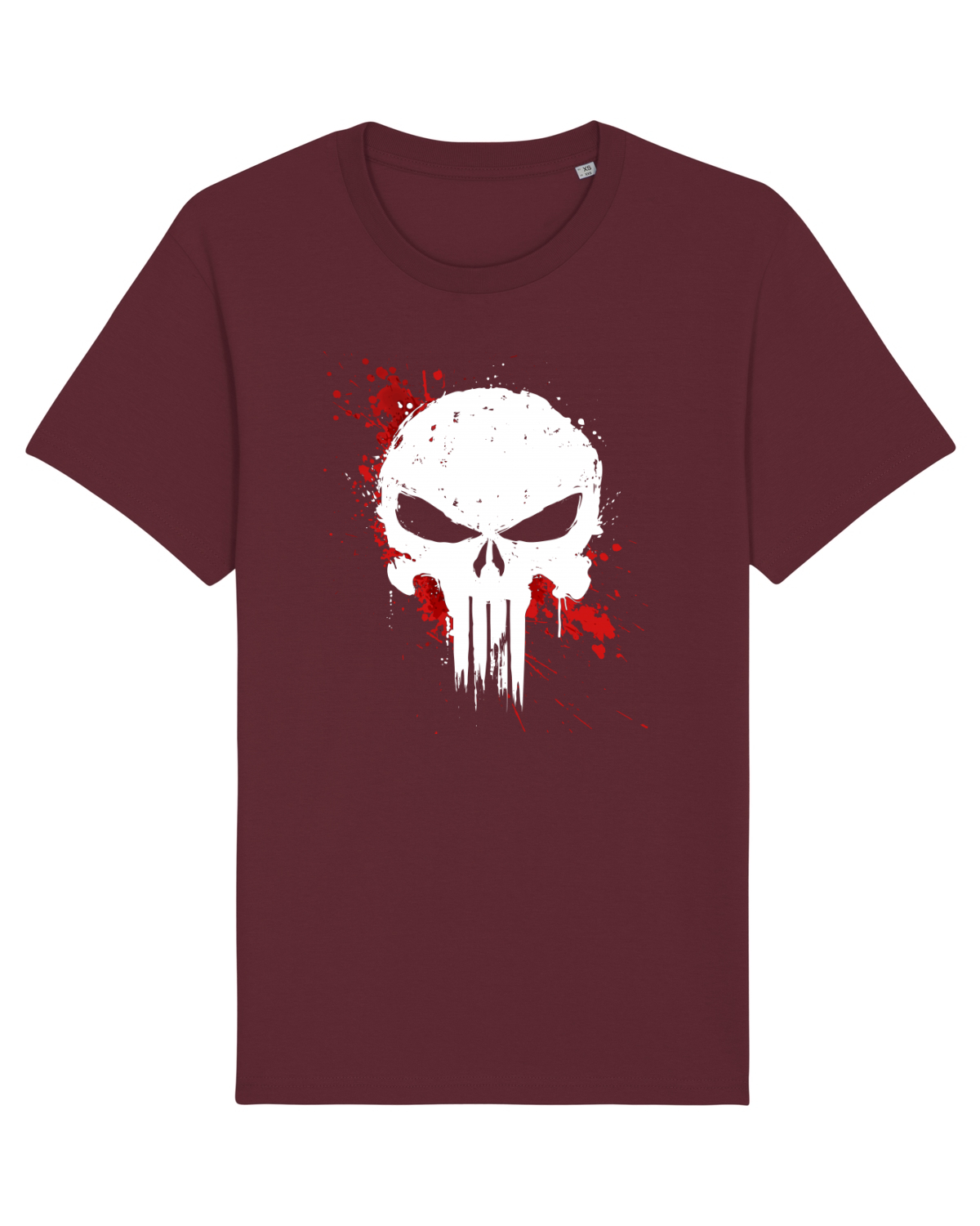 Tricou mânecă scurtă Unisex Rocker Burgundy