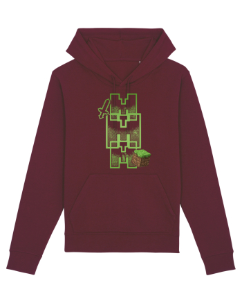 Mmmminecraft Burgundy
