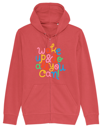 Wake up and do all you can! Carmine Red