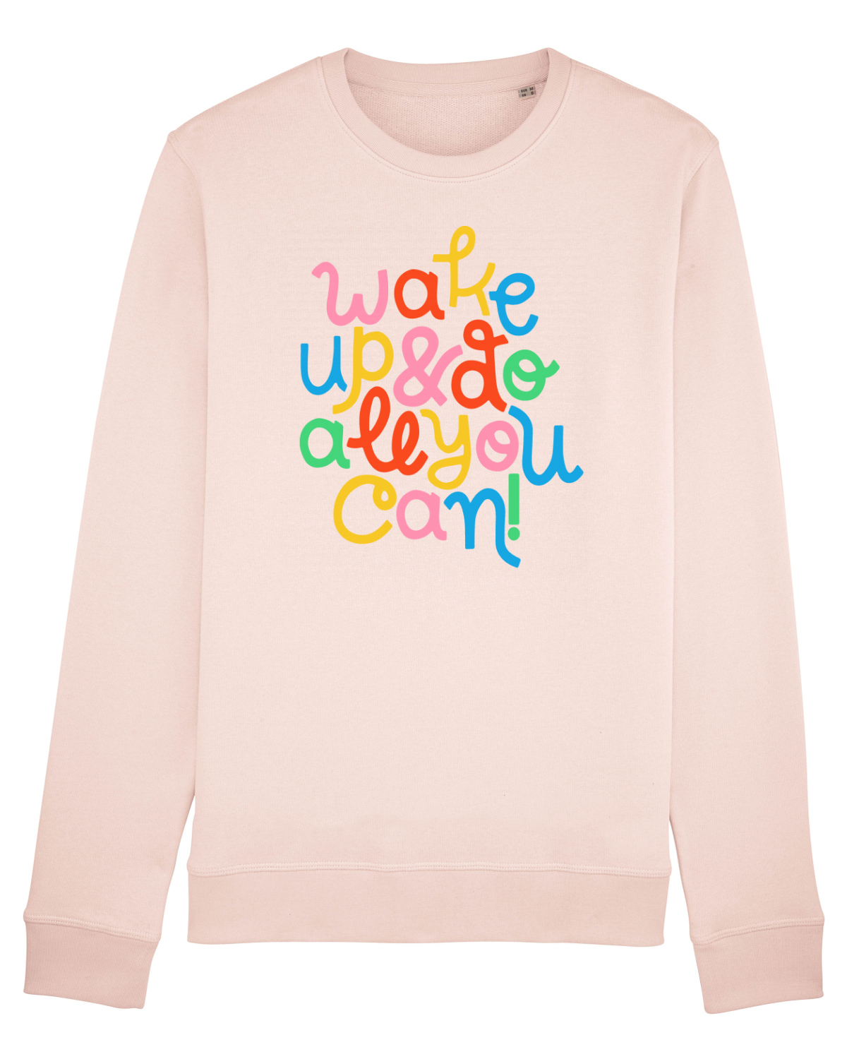 Bluză mânecă lungă Unisex Rise Candy Pink