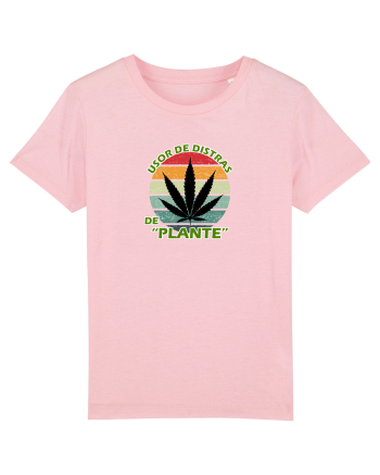 Usor de distras de plante Cotton Pink