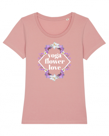 yoga floral design2 Canyon Pink
