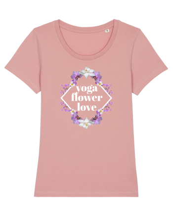 yoga floral design2 Canyon Pink