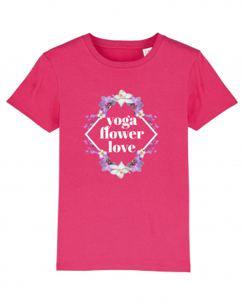 yoga floral design2 Raspberry