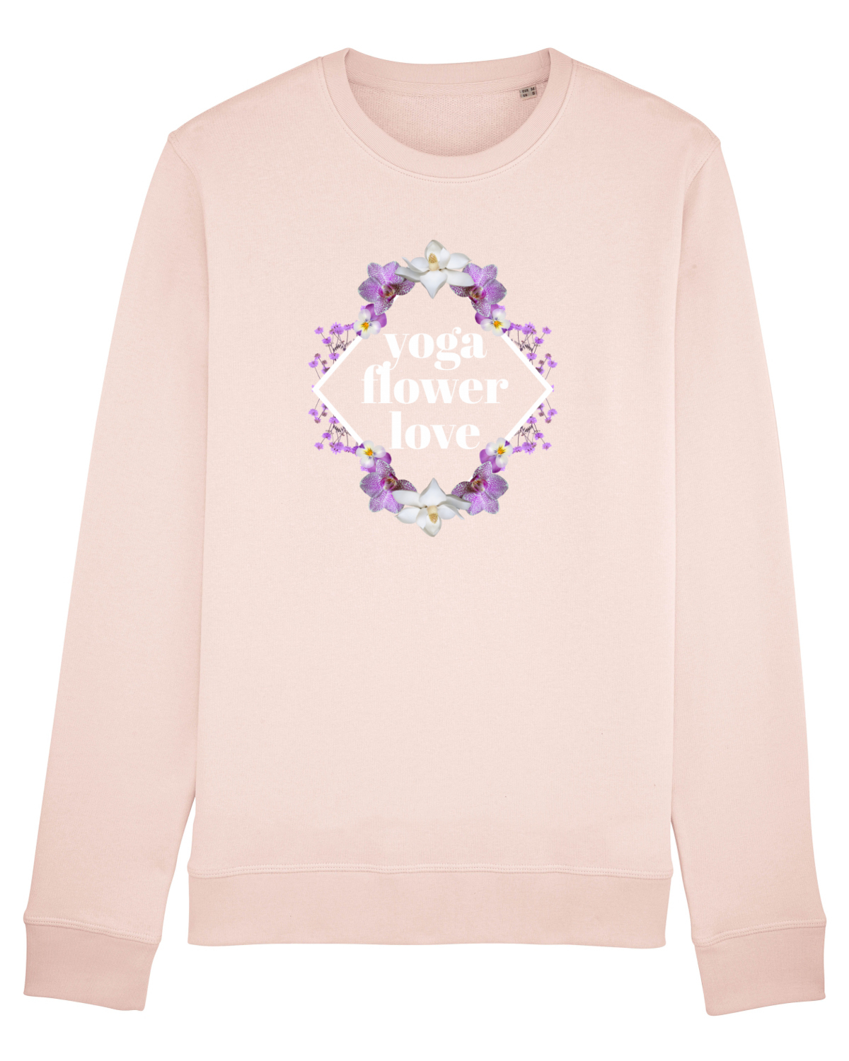 Bluză mânecă lungă Unisex Rise Candy Pink