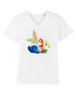 Summer Vibes Tricou mânecă scurtă guler V Bărbat Presenter