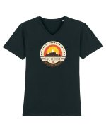 Take me to the Mountains Tricou mânecă scurtă guler V Bărbat Presenter