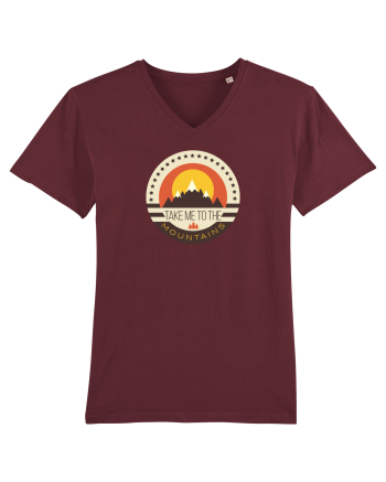 Take me to the Mountains Burgundy