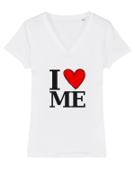 I love ME Tricou mânecă scurtă guler V Damă Evoker