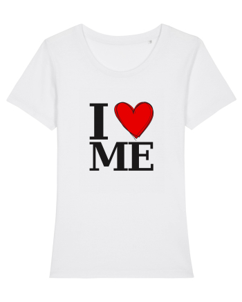 I love ME White