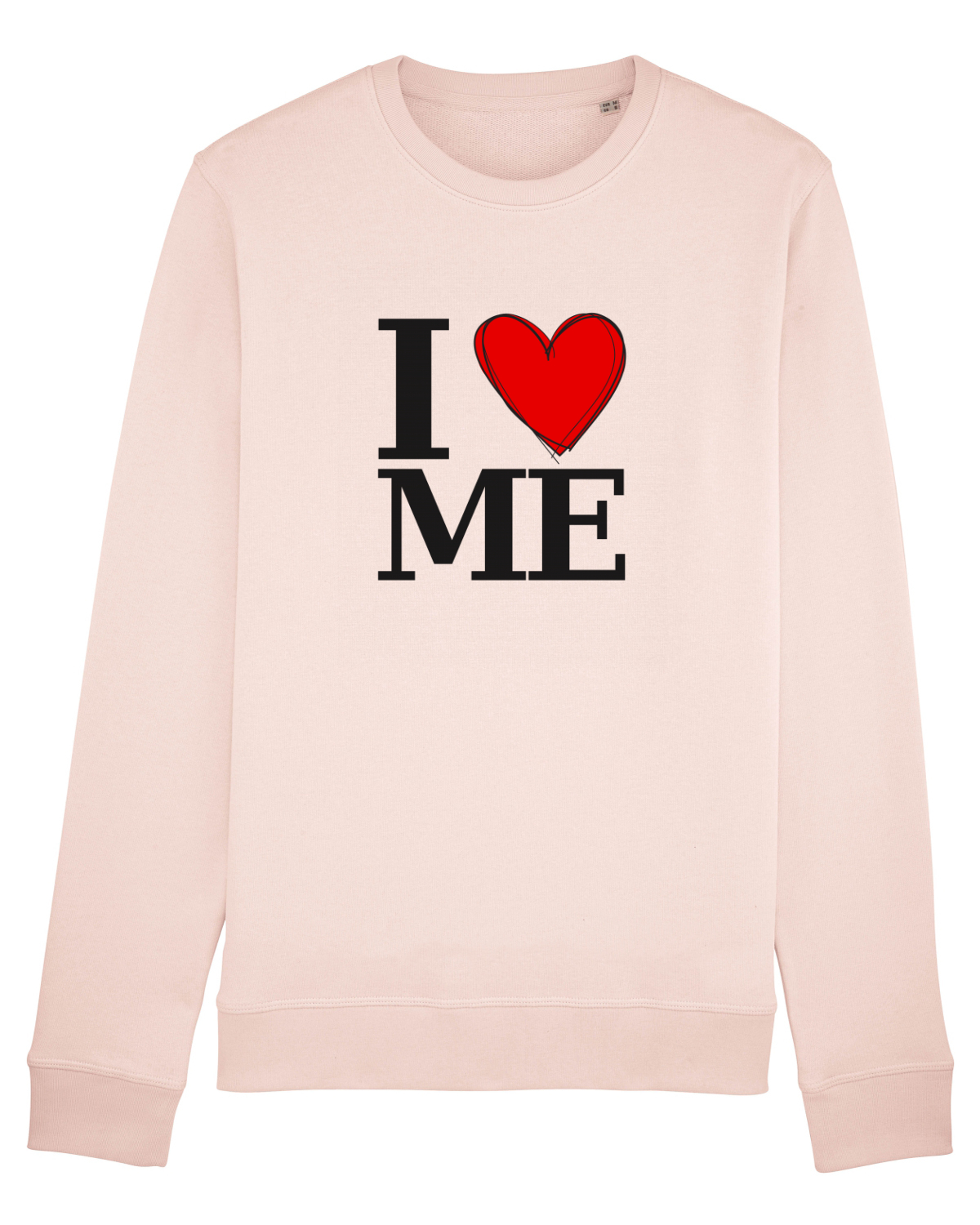 Bluză mânecă lungă Unisex Rise Candy Pink