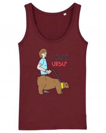 Plimbă ursu' Burgundy