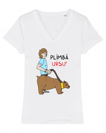 Plimbă ursu' White