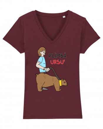 Plimbă ursu' Burgundy