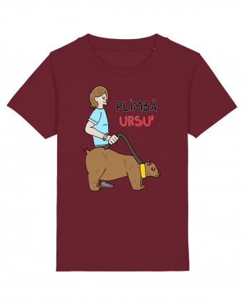 Plimbă ursu' Burgundy