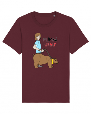 Plimbă ursu' Burgundy