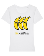 baNaNaNa Tricou mânecă scurtă guler larg fitted Damă Expresser