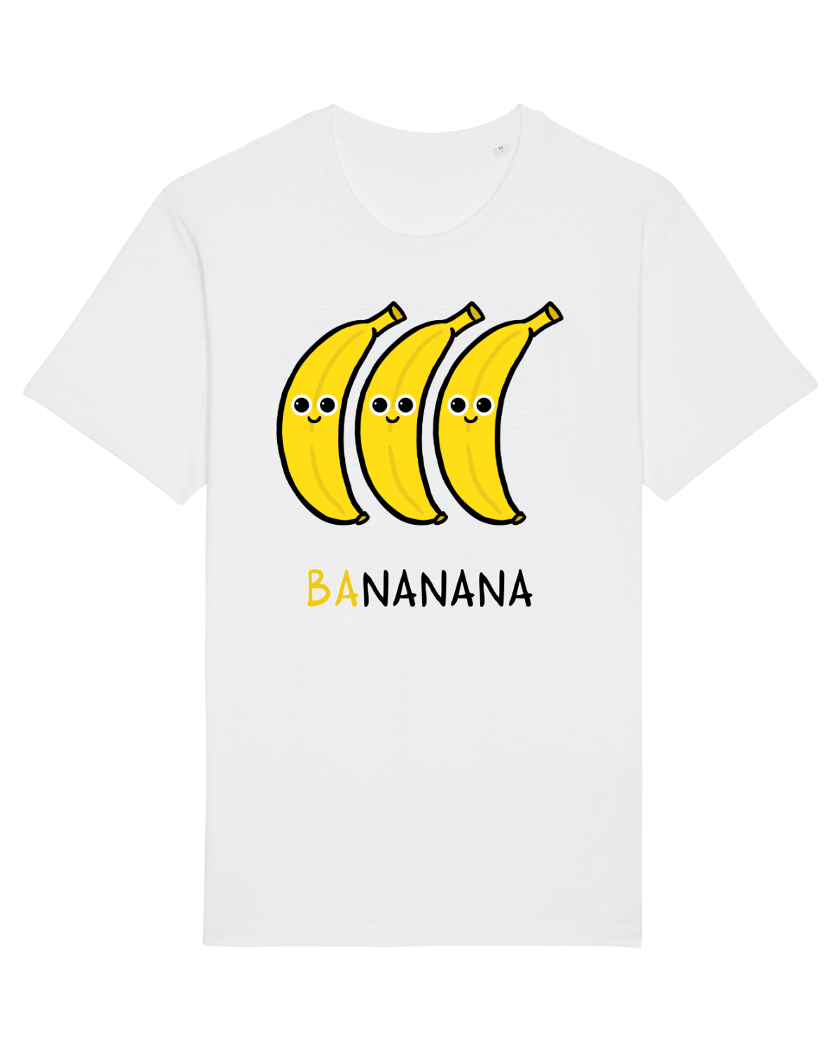 Tricou mânecă scurtă Unisex Rocker White