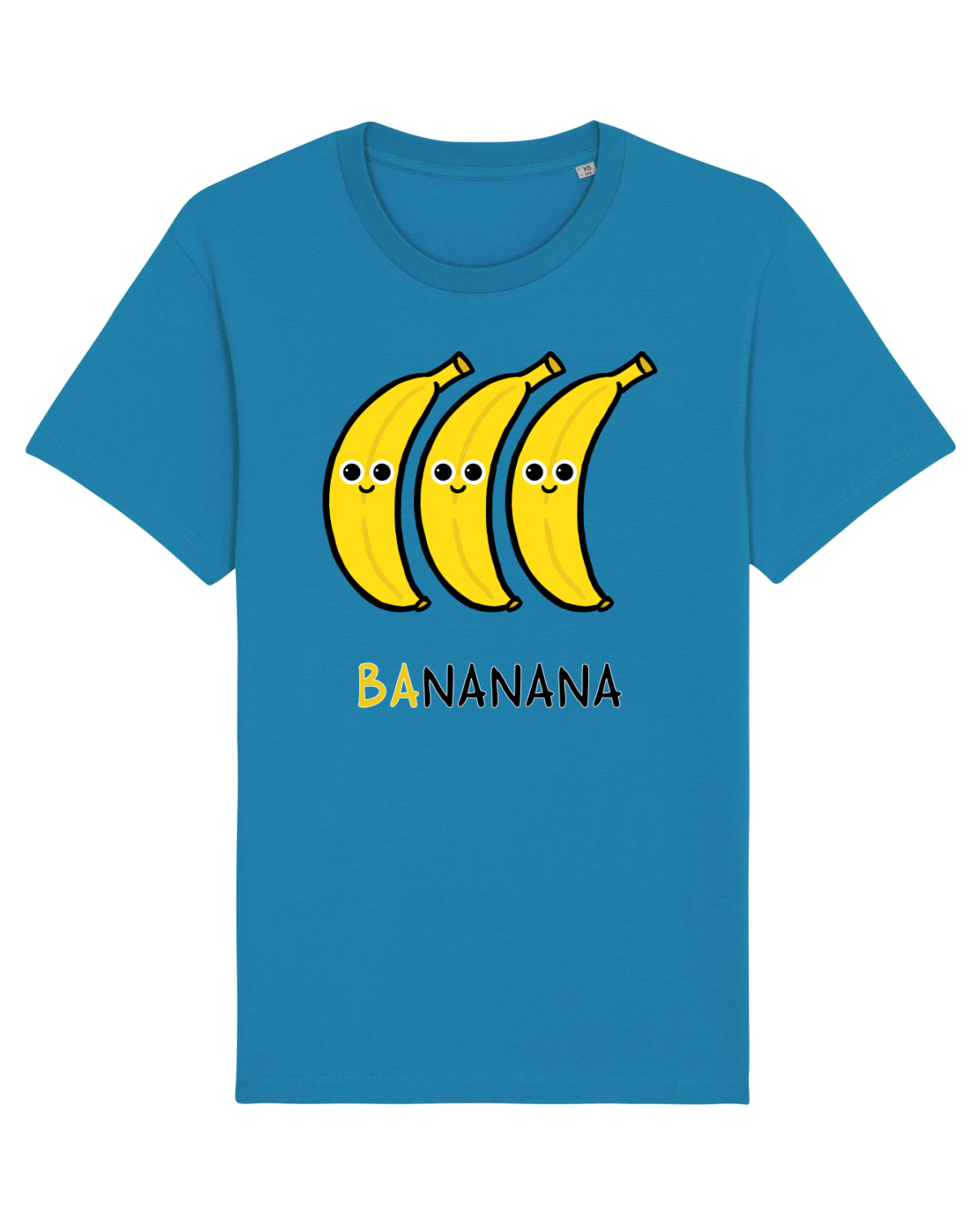 Tricou mânecă scurtă Unisex Rocker Azur