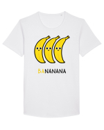 baNaNaNa Tricou mânecă scurtă guler larg Bărbat Skater