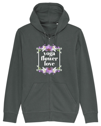 yoga floral design3 Anthracite