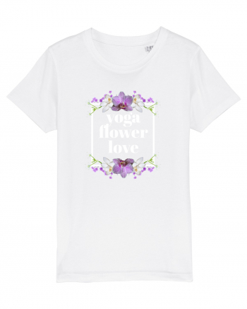 yoga floral design3 White