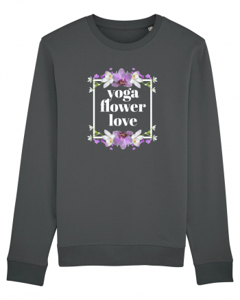 yoga floral design3 Anthracite