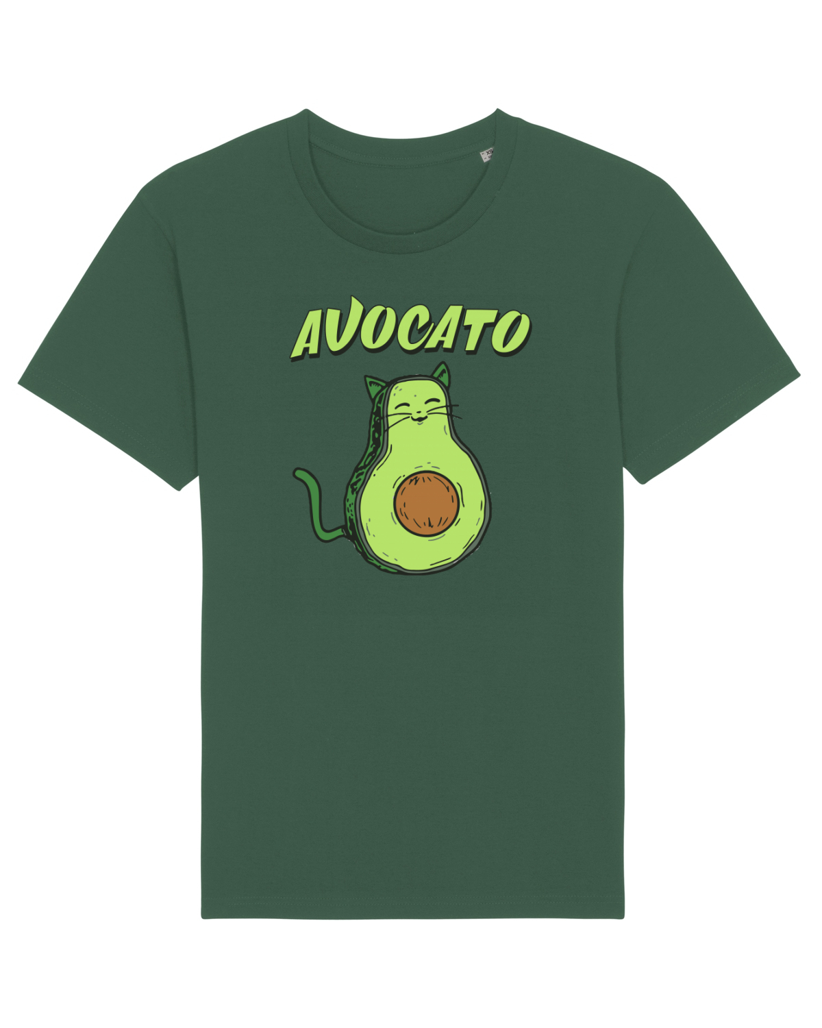 Tricou mânecă scurtă Unisex Rocker Bottle Green