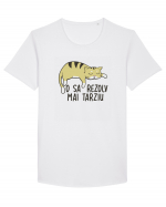 O sa rezolv mai tarziu Tricou mânecă scurtă guler larg Bărbat Skater