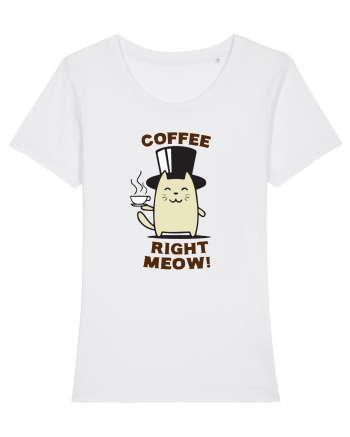 Coffee right Meow White