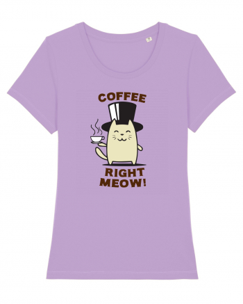 Coffee right Meow Lavender Dawn