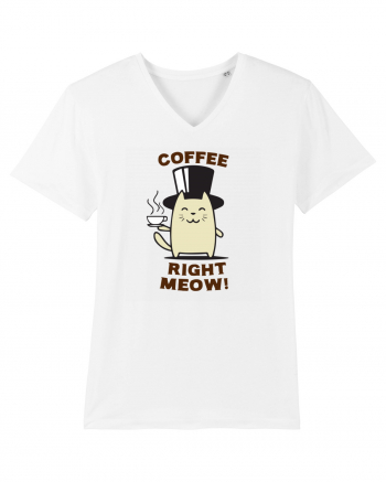 Coffee right Meow White