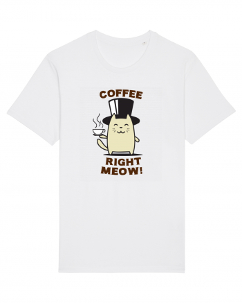 Coffee right Meow White