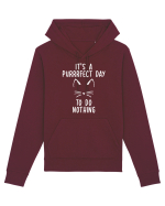 Purrrfect day to do nothing Hanorac Unisex Drummer