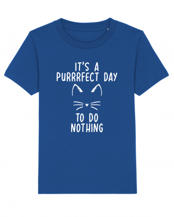 Purrrfect day to do nothing Majorelle Blue