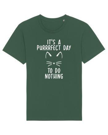 Purrrfect day to do nothing Bottle Green