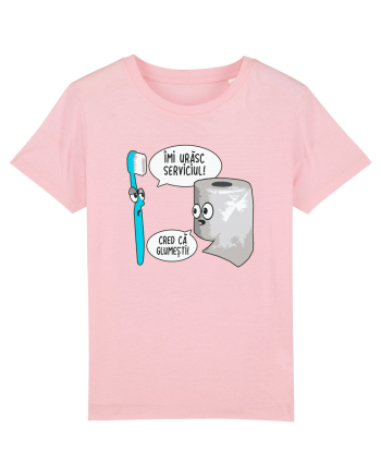 Imi urasc serviciul Cotton Pink