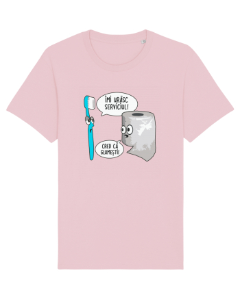 Imi urasc serviciul Cotton Pink