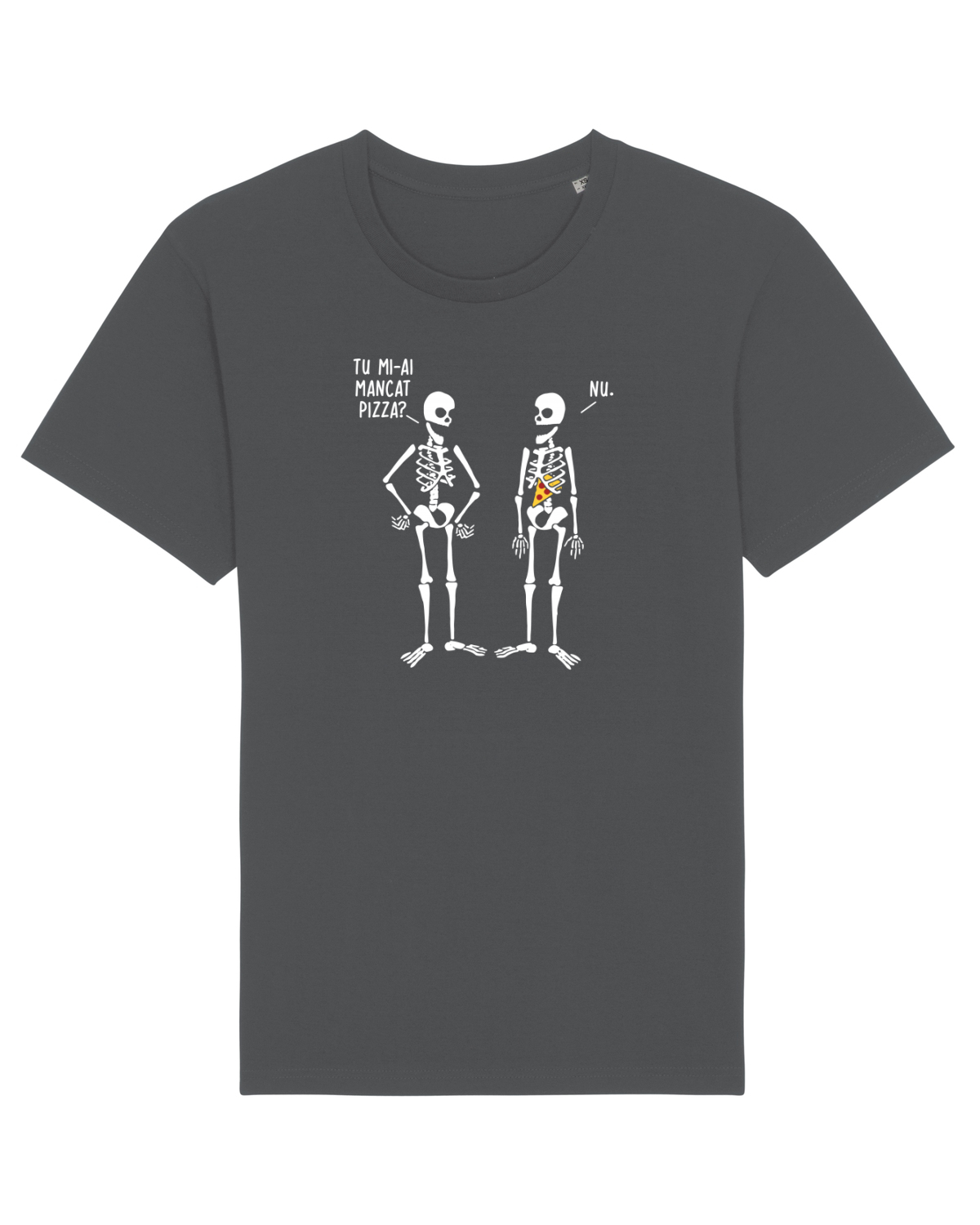 Tricou mânecă scurtă Unisex Rocker Anthracite