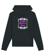 yoga floral design4 Hanorac Unisex Drummer