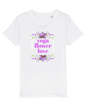 yoga floral design4 White