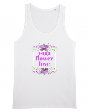 yoga floral design4 White