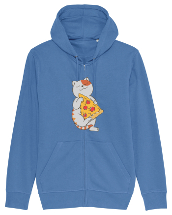 Pizza Cat Bright Blue
