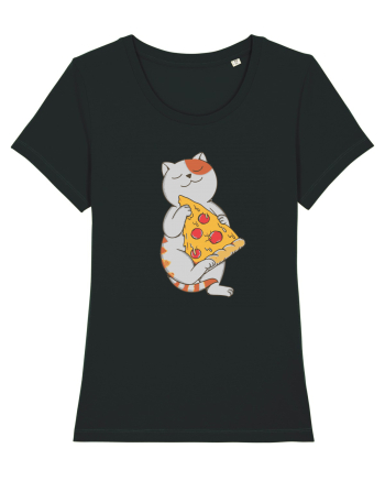 Pizza Cat Black