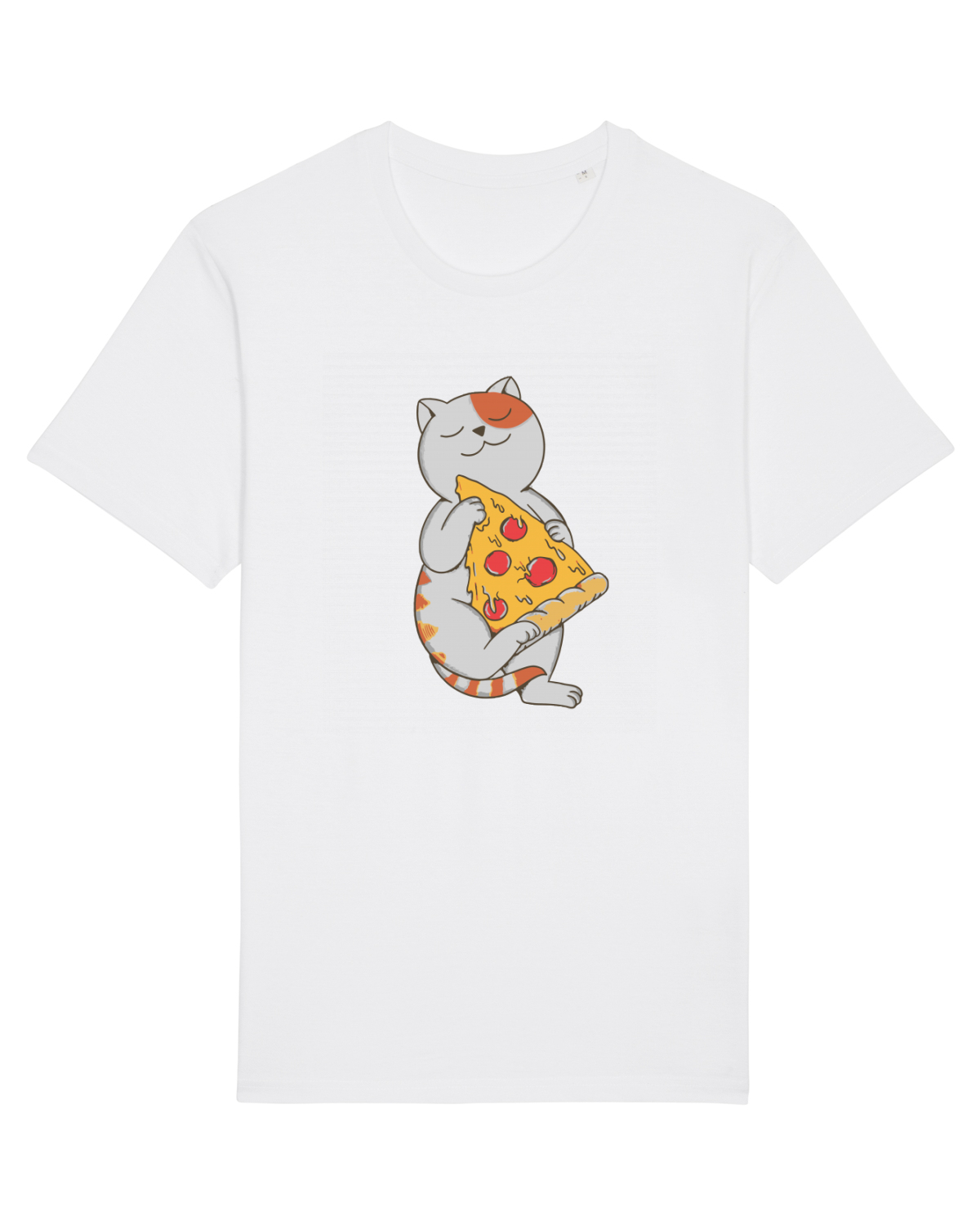 Tricou mânecă scurtă Unisex Rocker White