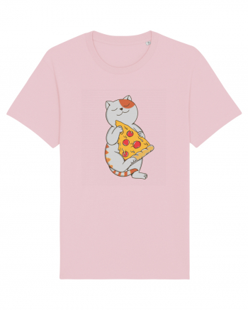 Pizza Cat Cotton Pink