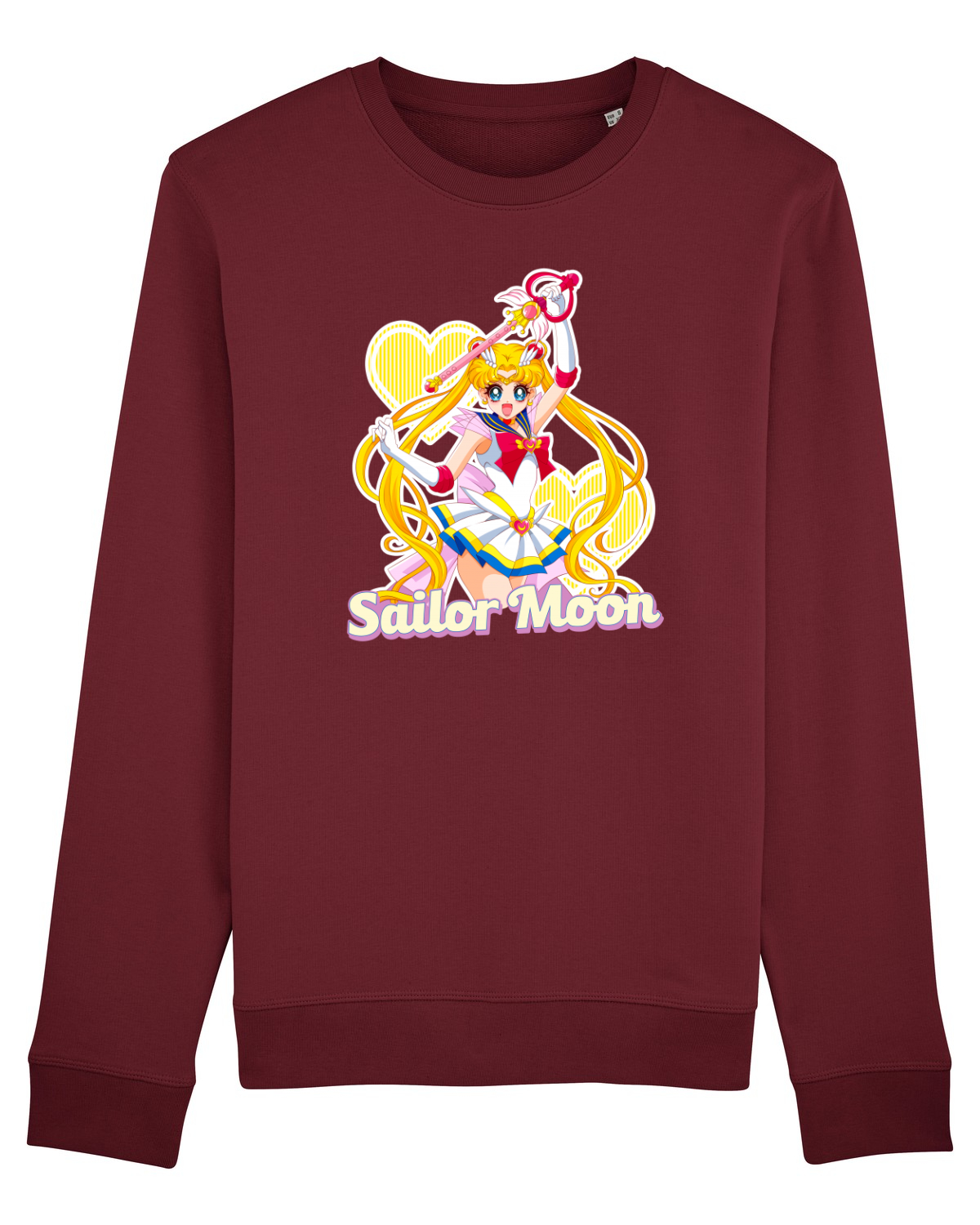Bluză mânecă lungă Unisex Rise Burgundy