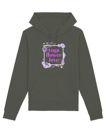 yoga floral design5 Khaki